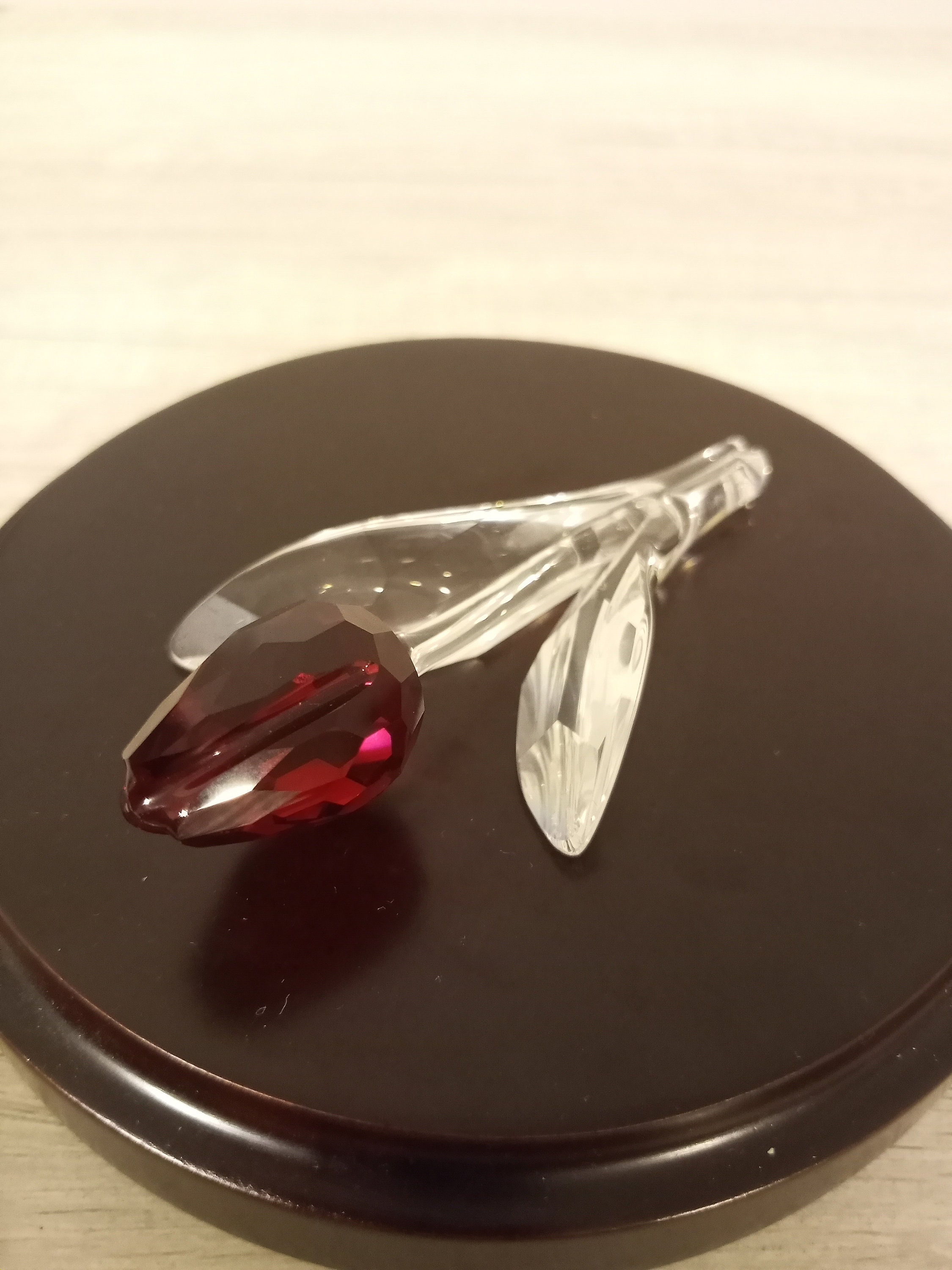 Swarovski Crystal Flower Figurines - Etsy Canada
