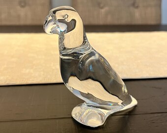 Baccarat Crystal Parrot - Etsy