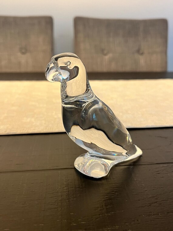Baccarat Crystal Parrot - Etsy