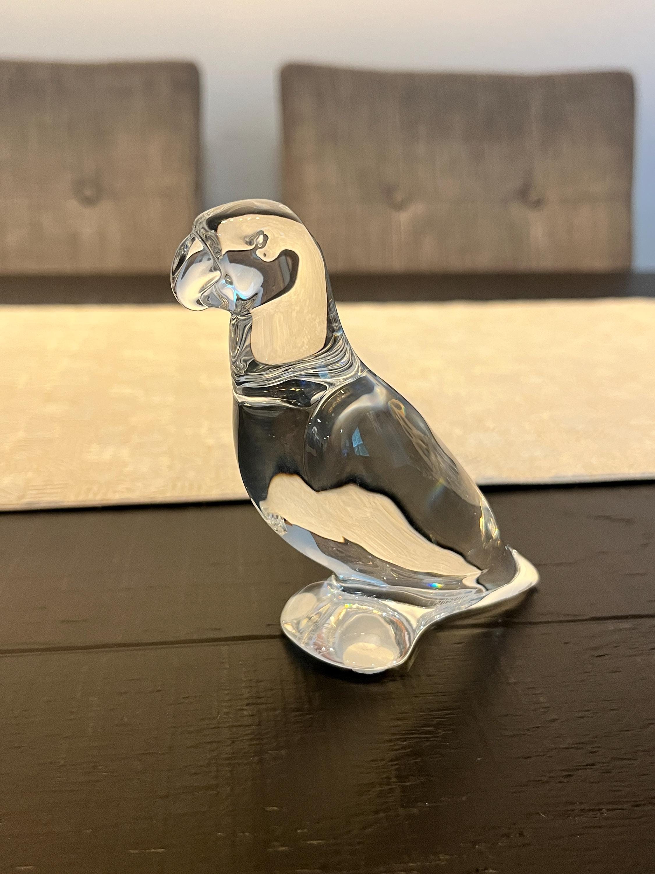 Baccarat Crystal Parrot - Etsy