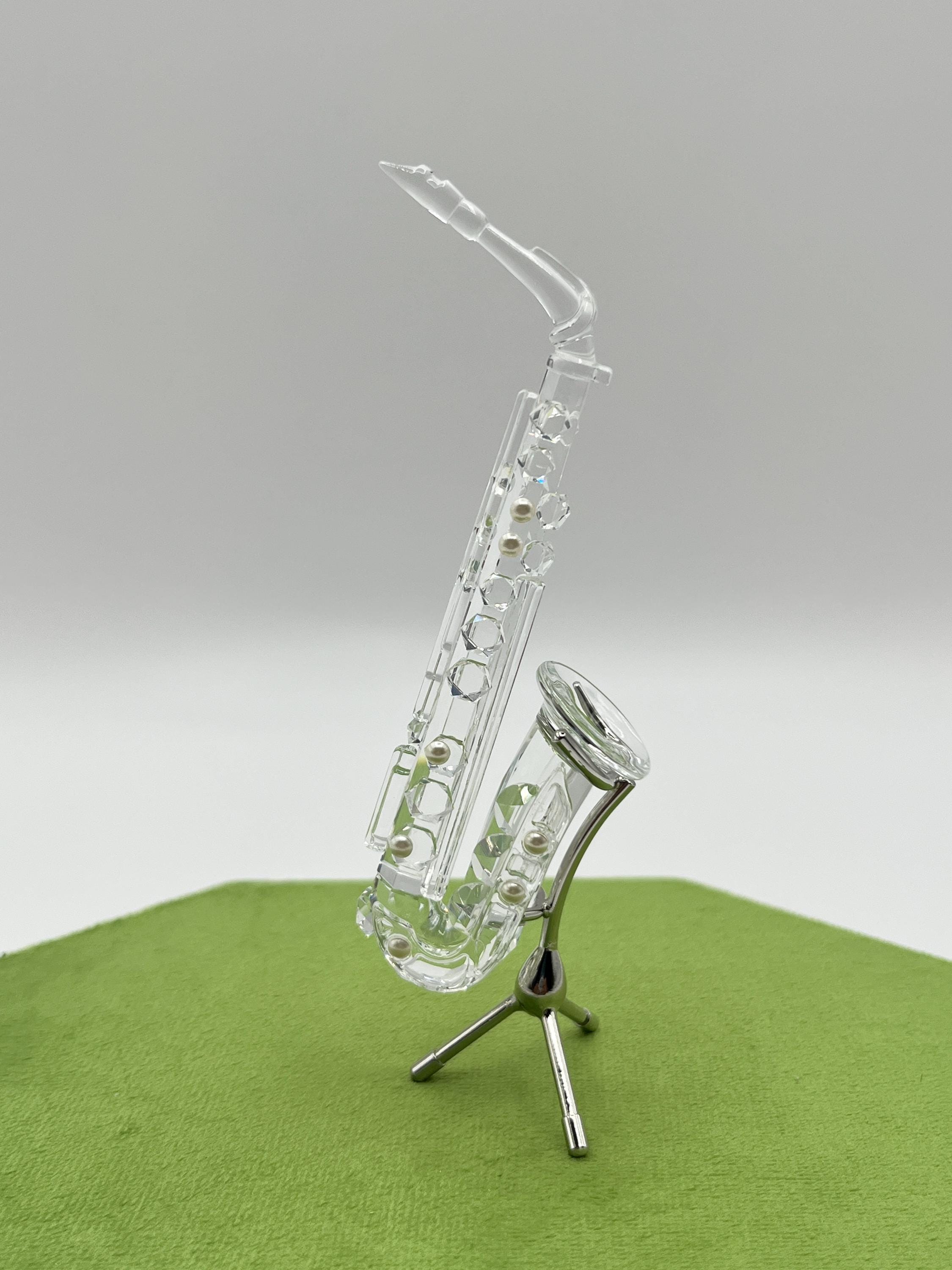 Swarovski Saxophone W/stand #7477-007 - Etsy