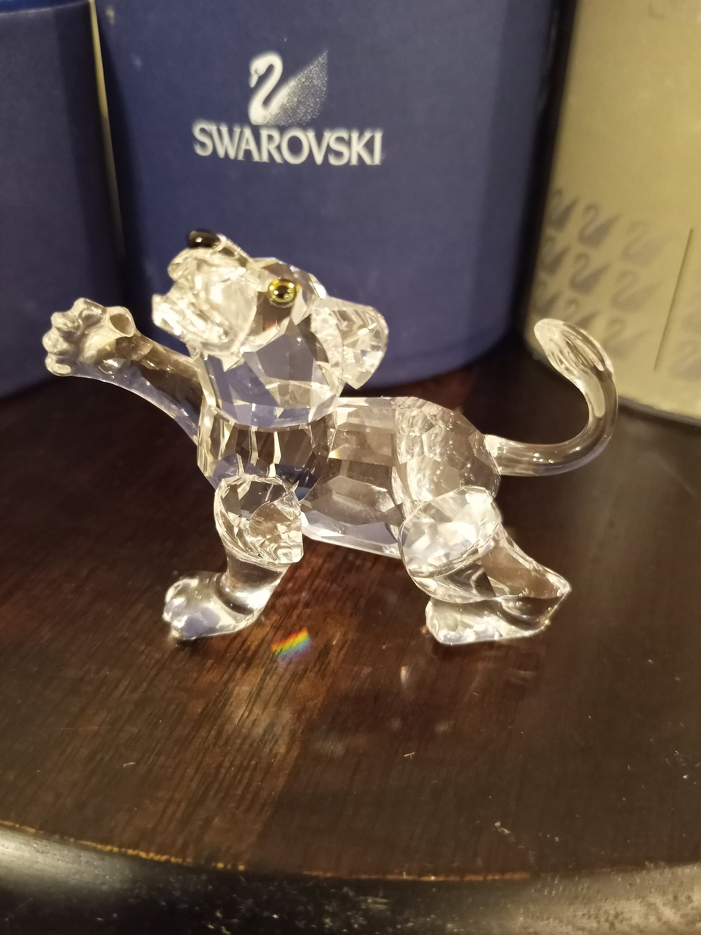 廃盤品/SWAROVSKI/スワロフスキー/ライオン/クリスタル | www.stamayk