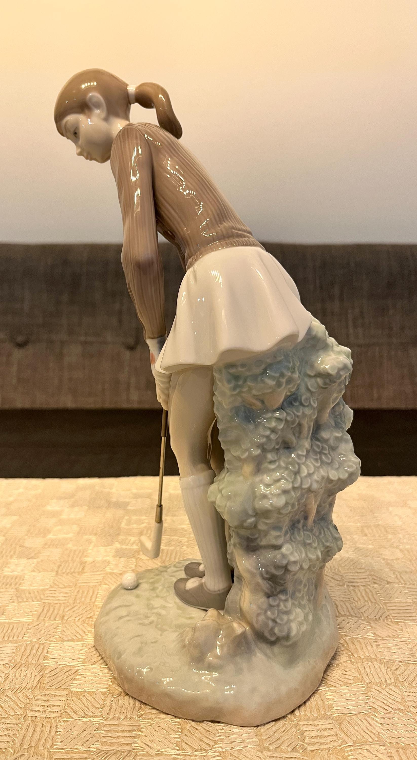 Lladro Female Golfer #4851 - Etsy