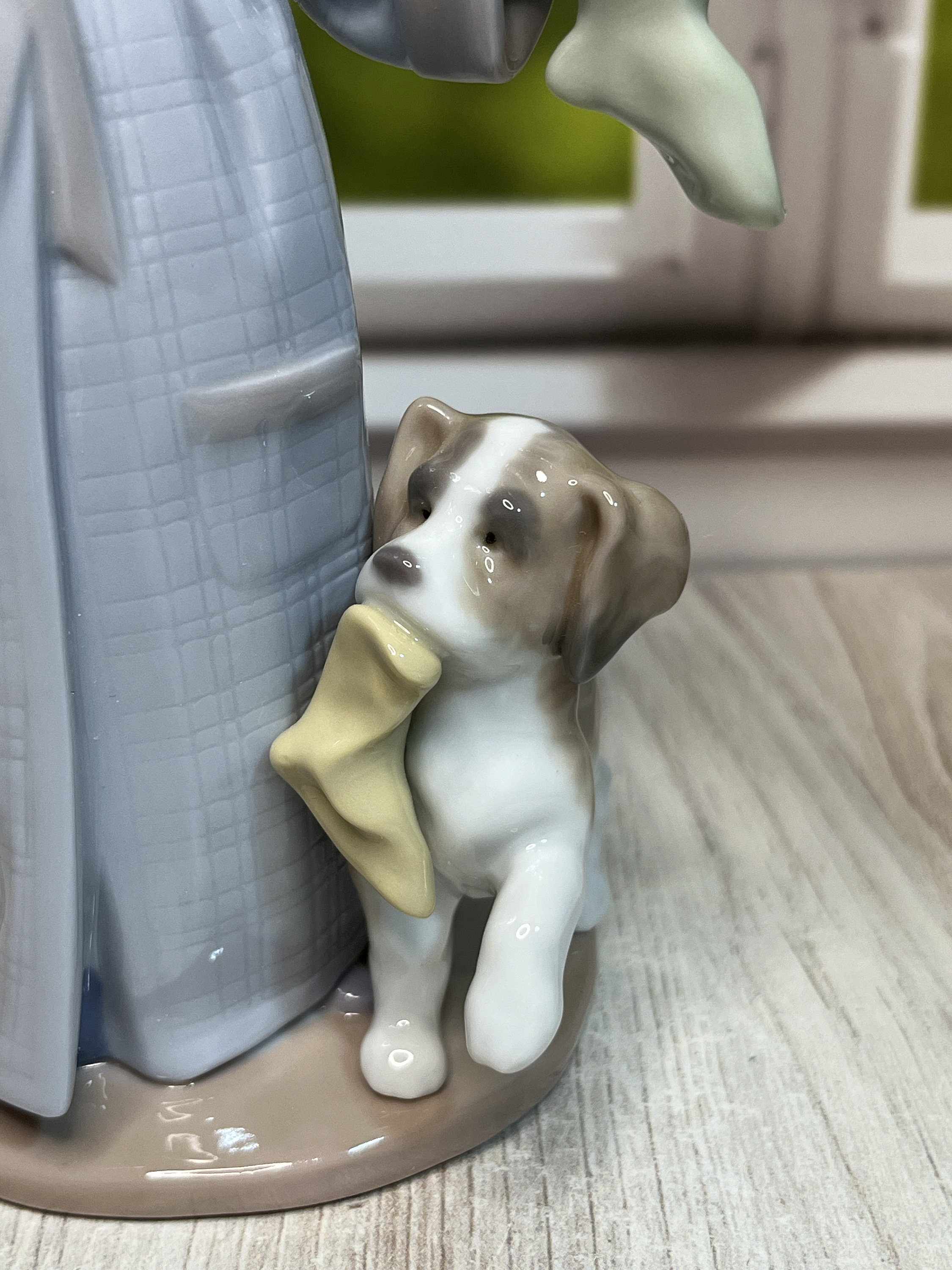 美品　絶版　LLADRO　リヤドロ　サンタへの手紙　DEAR SANTA サンタさん来たよー！(Green) | リヤドロ公式オンライン