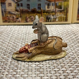 ・Mouse on corn cob・１９８１年・１４cm・ Cop・ Mouse on Corn Cob - Etsy