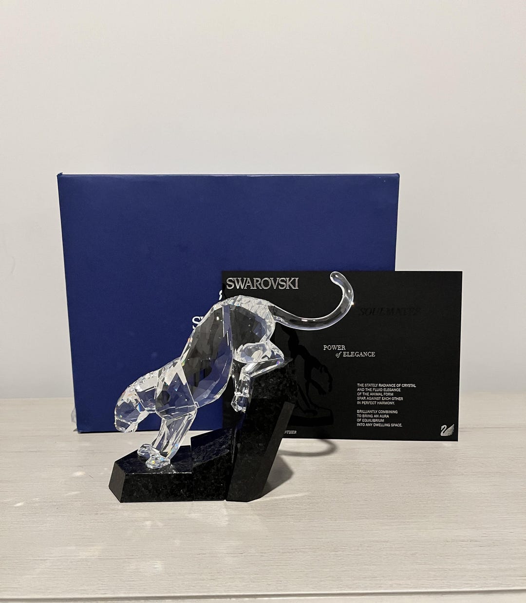 Swarovski Soulmate Clear Panther #874337 Limited Edition - Etsy