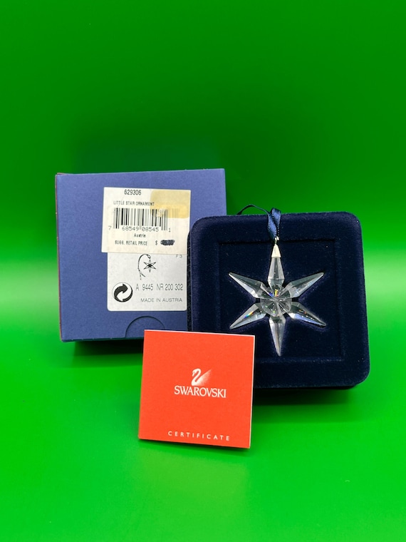 Swarovski 2003 Clear Small Christmas Ornament #629306 - Etsy Denmark