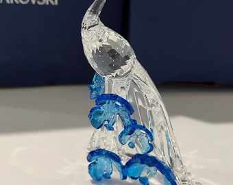 Swarovski 2015 SCS Members Exclusive White Peacock (signed