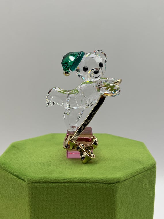 Swarovski Annual Edition Holiday Kris Bear #5682555 - Etsy