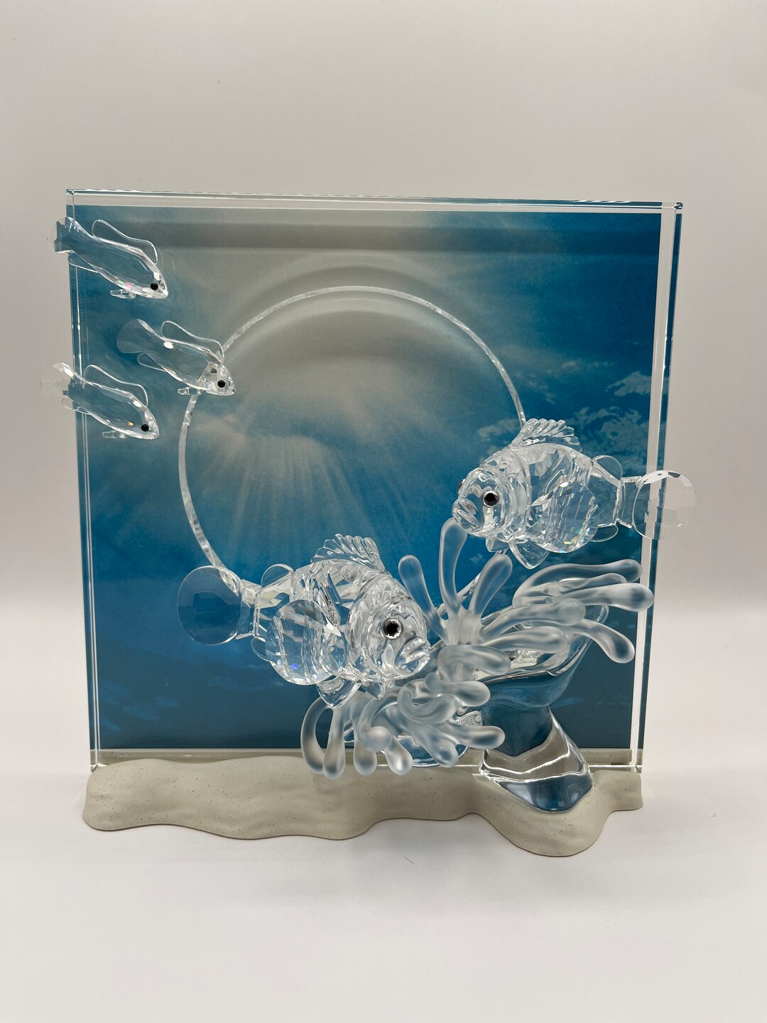 SWAROVSKI - スワロフスキー  2005  Harmony, Clear 681823 Swarovski Wonders of the Sea Harmony Clear #681823 - Etsy