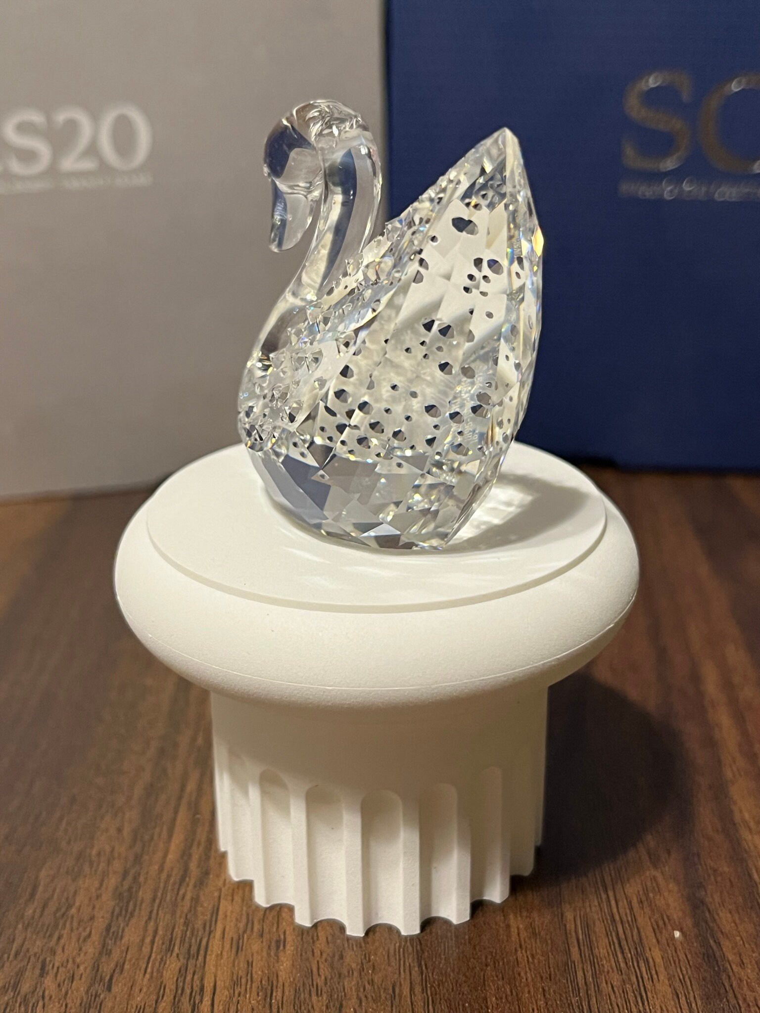 スワロフスキー 100周年記念 スワン #7633-100 - Etsy 日本