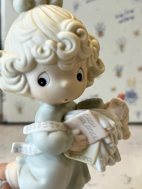 Precious Moments Lord Help Me Stick to My Job #521450 - Etsy