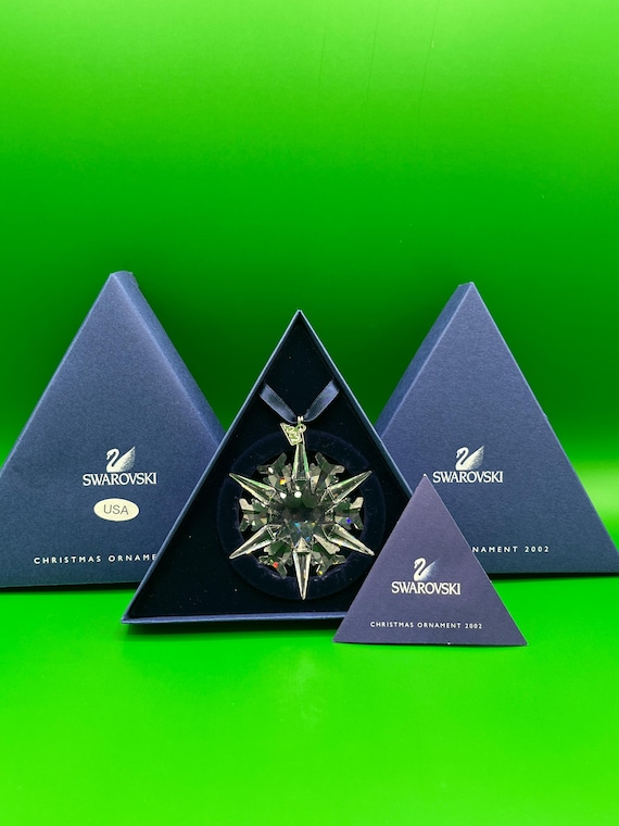 スワロフスキー 2004 クリア クリスマスオーナメント #9445-200-401