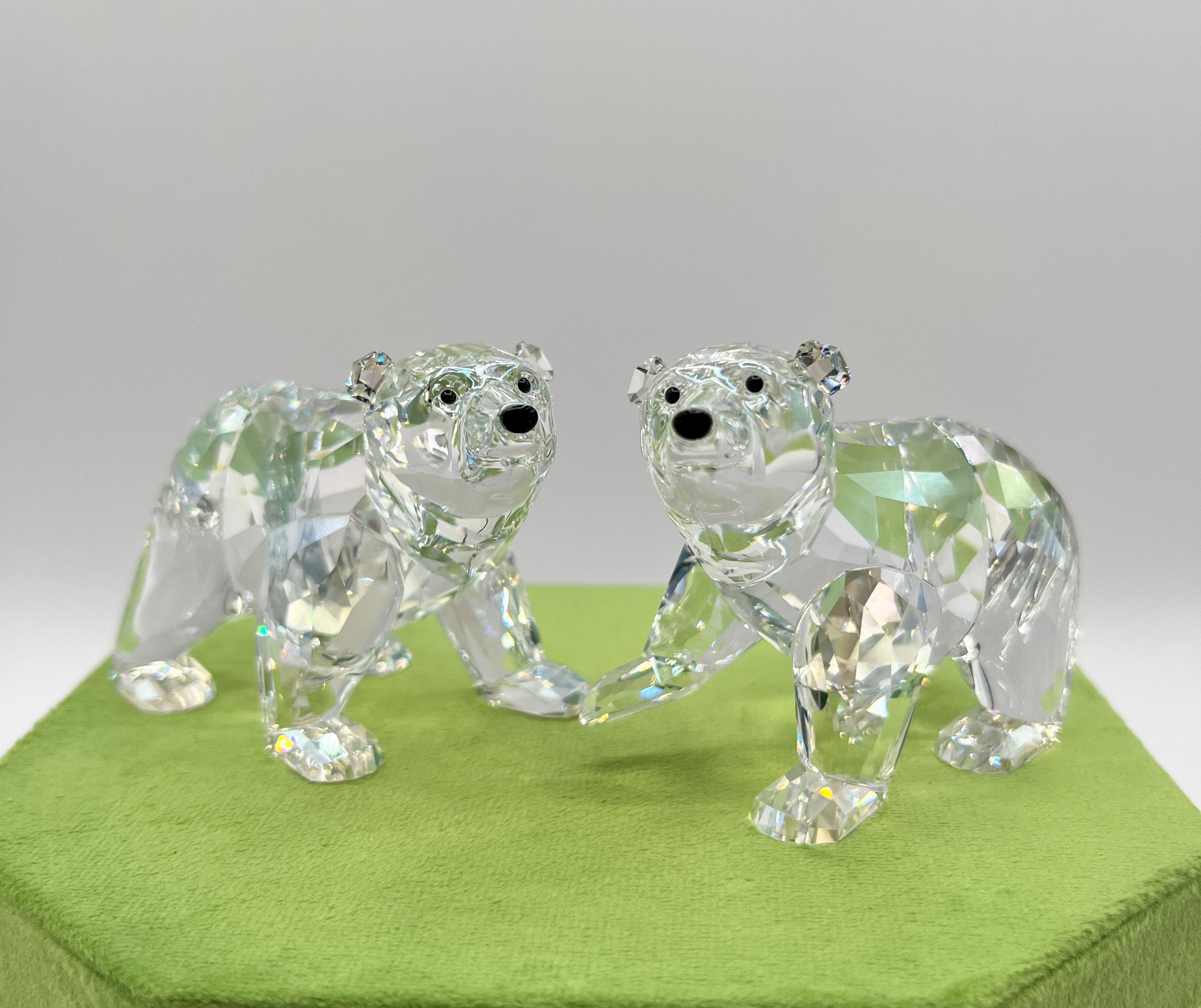 Swarovski polar bear - Etsy 日本