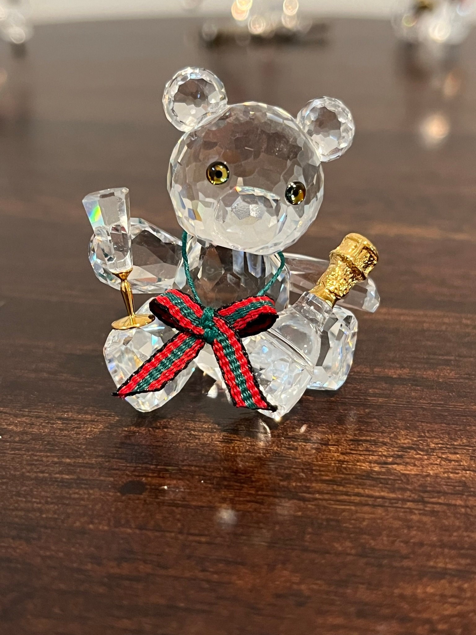 SWAROVSKI キャンディケインベア　2016　クリスマス　クリスタル SWAROVSKI キャンディケインベア 2016 クリスマス クリスタル 【公式通販】