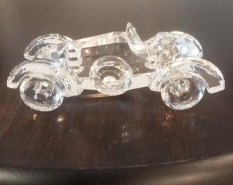 Vintage Swarovski Old Timer Car 151753, Rare Retired Swarovski