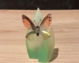 Swarovski Paradise Aqua Padparadscha Butterfly - Etsy
