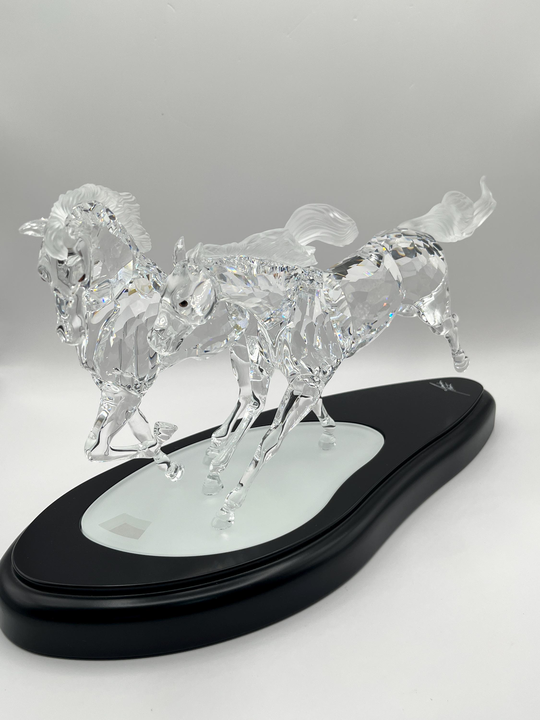 Swarovski 2001 Wild Horses Limited Edition Numbered 3571