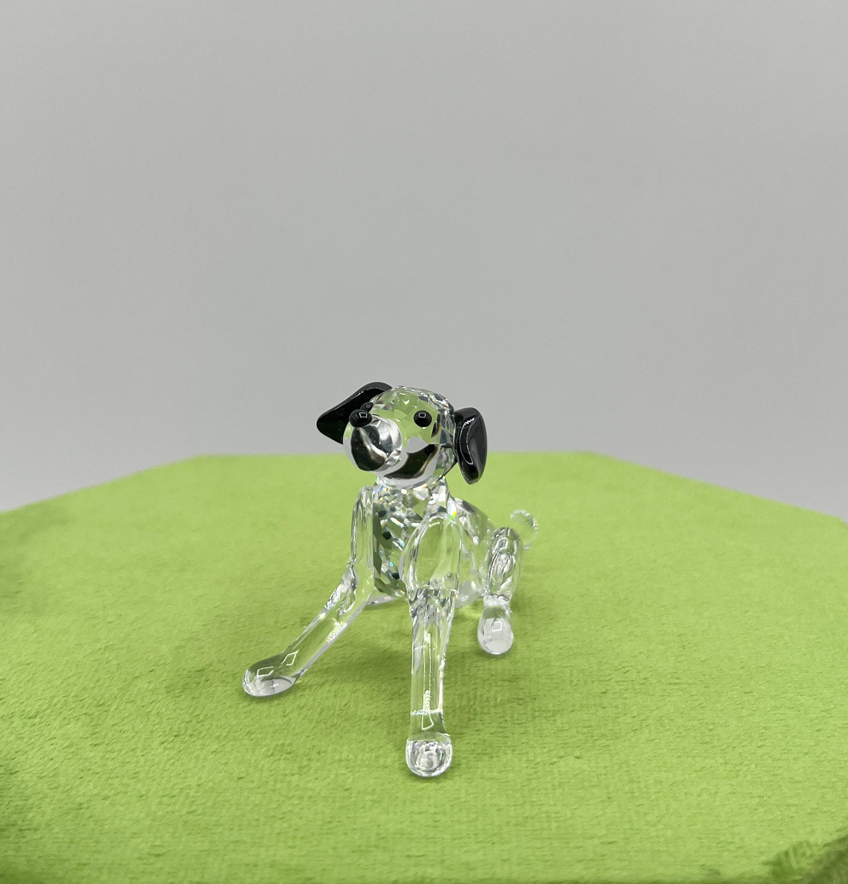 Swarovski Dalmatian Puppy Sitting #7619-008 - Etsy Canada