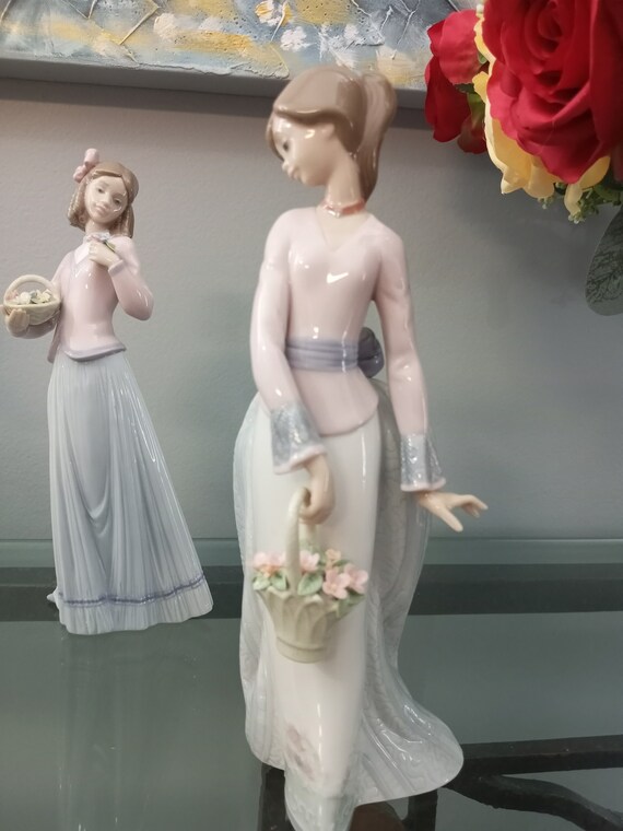 リヤドロ「愛のバスケット」#7622 - Etsy 日本