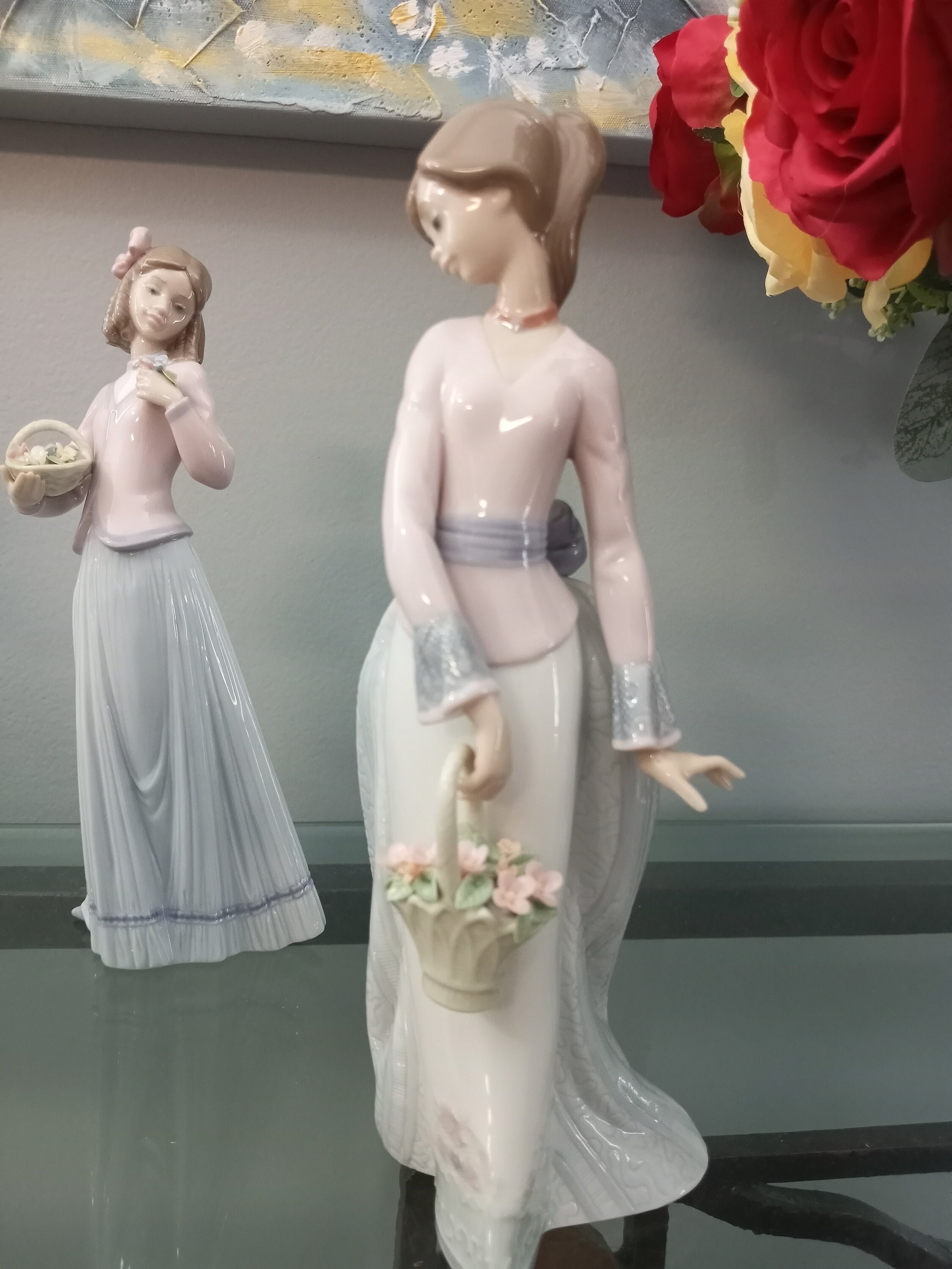 リヤドロ「愛のバスケット」#7622 - Etsy 日本