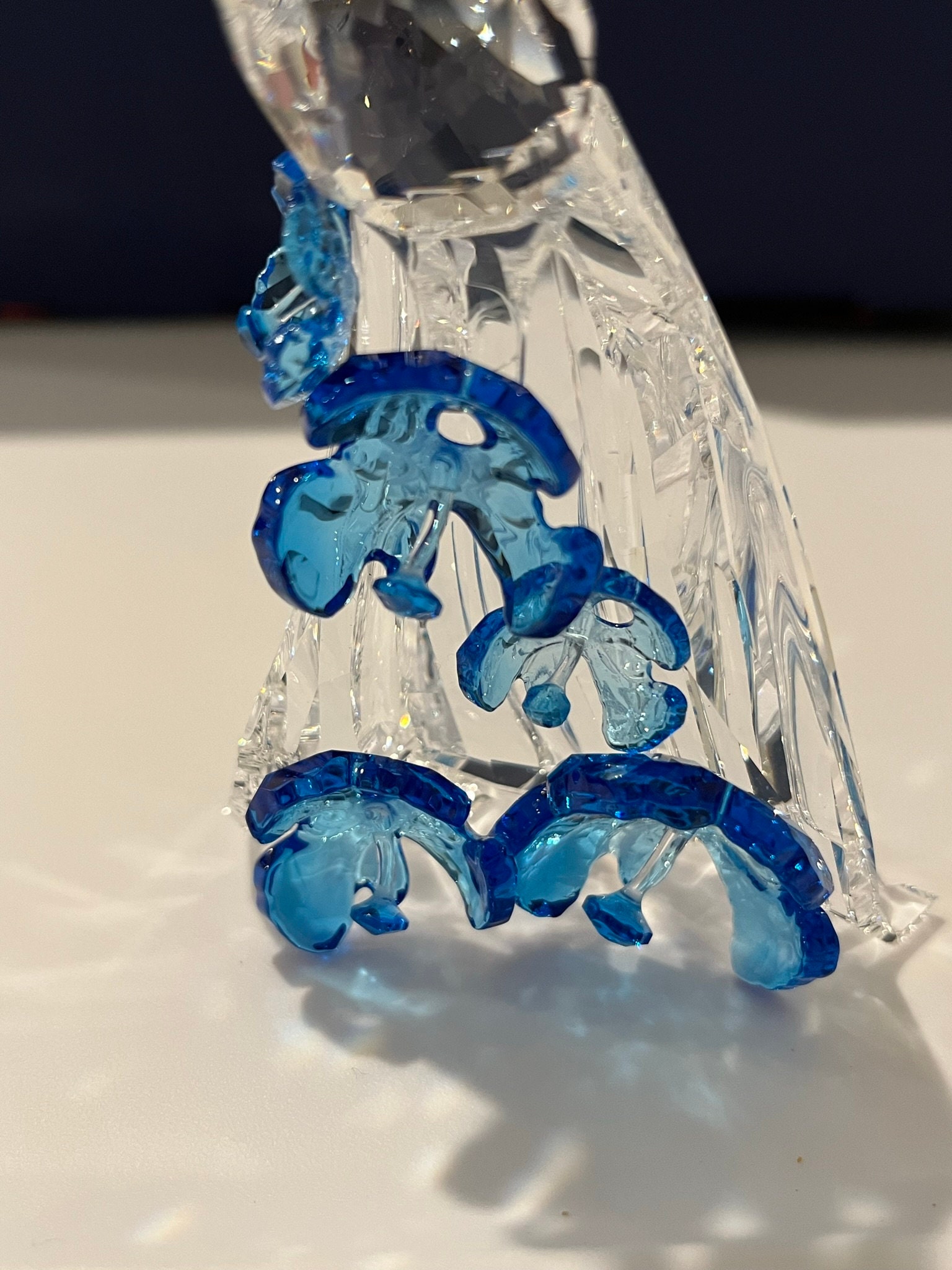 Swarovski 2015 SCS Members Exclusive White Peacock (signed