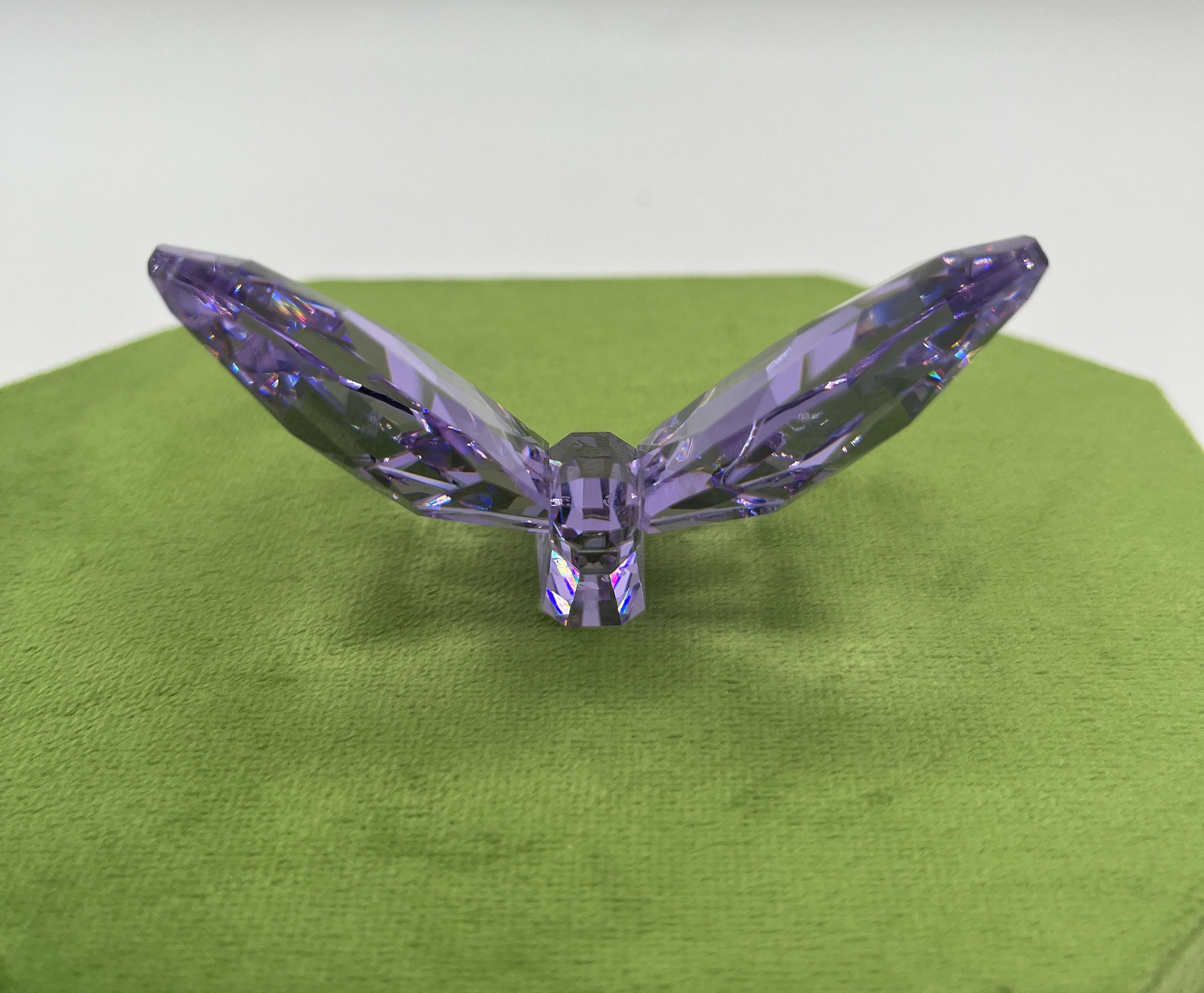 SWAROVSKI - スワロフスキー バタフライ ペーパーウェイト 置き物 パープル 855803 Swarovski Brilliant Butterfly Violet #855803 - Etsy