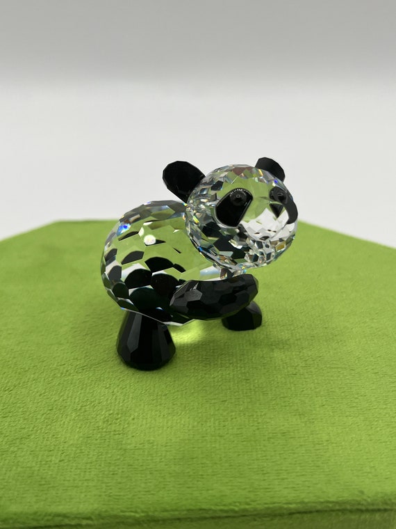 SWAROVSKI - スワロフスキー SWAROVSKI マザーパンダ オブジェ 置物 181080 母パンダ【中古】 SWAROVSKI - スワロフスキー SWAROVSKI マザーパンダ オブジェ