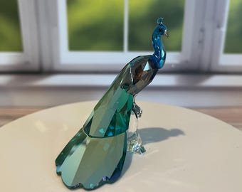 Swarovski 2015 SCS Annual Edition Arya Peacock #5063694 - Etsy