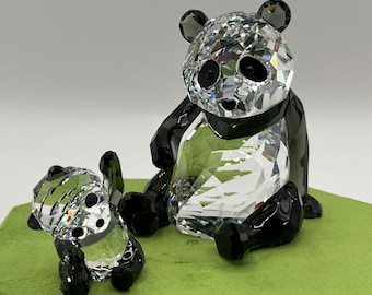 Swarovski Panda Mother and Baby #5063690