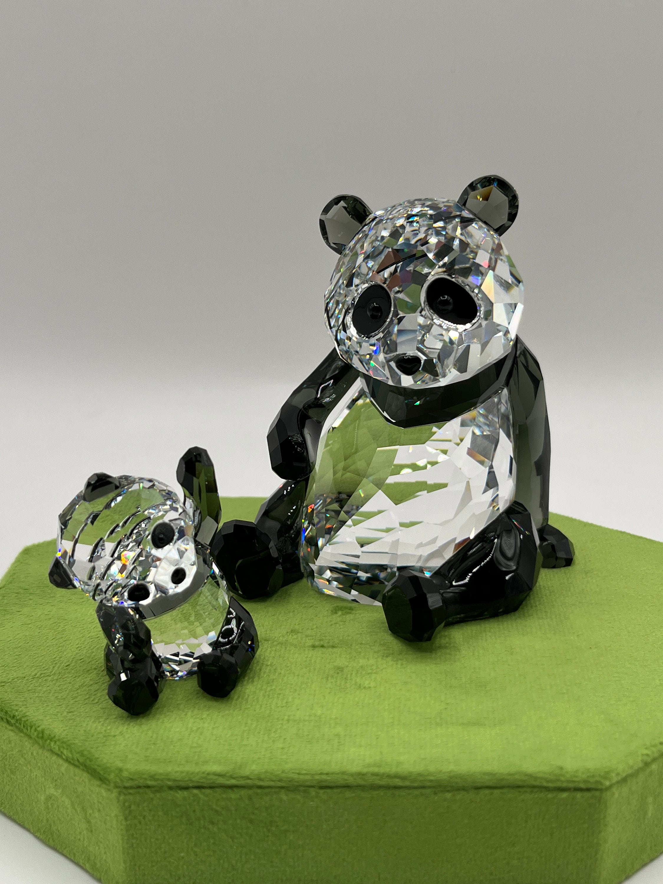 Swarovski Panda Mother and Baby #5063690 - Etsy Swarovski Panda Mother and Baby #5063690 - Etsy