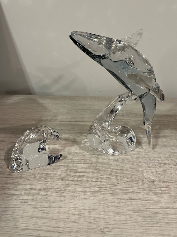 Swarovski 2012 Annual Edition Paikea Whale W/plaque #1095228 - Etsy