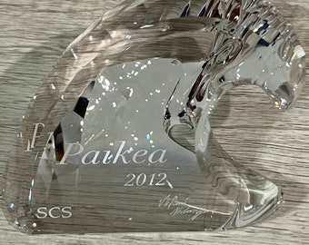 Swarovski 2012 Annual Edition Paikea Whale W/plaque #1095228 - Etsy