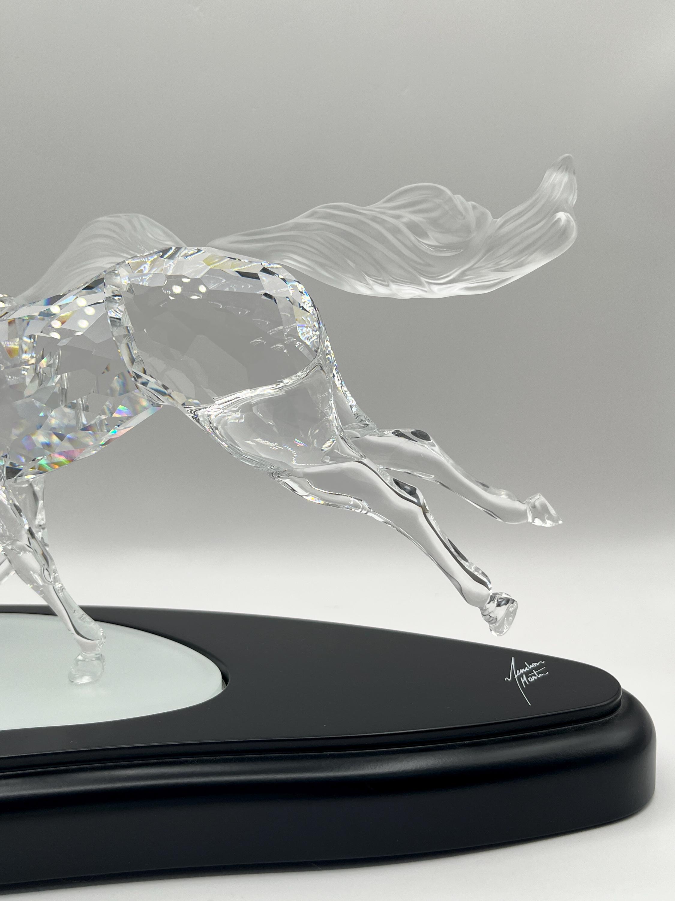 スワロフスキー Swarovski 2001年 SCS 『ワイルドホース』 SWAROVSKI Figurine Numbered Limited Ed 2001 Wild Horses