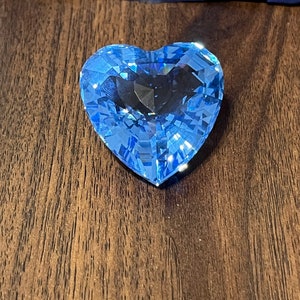 Swarovski Blue Heart