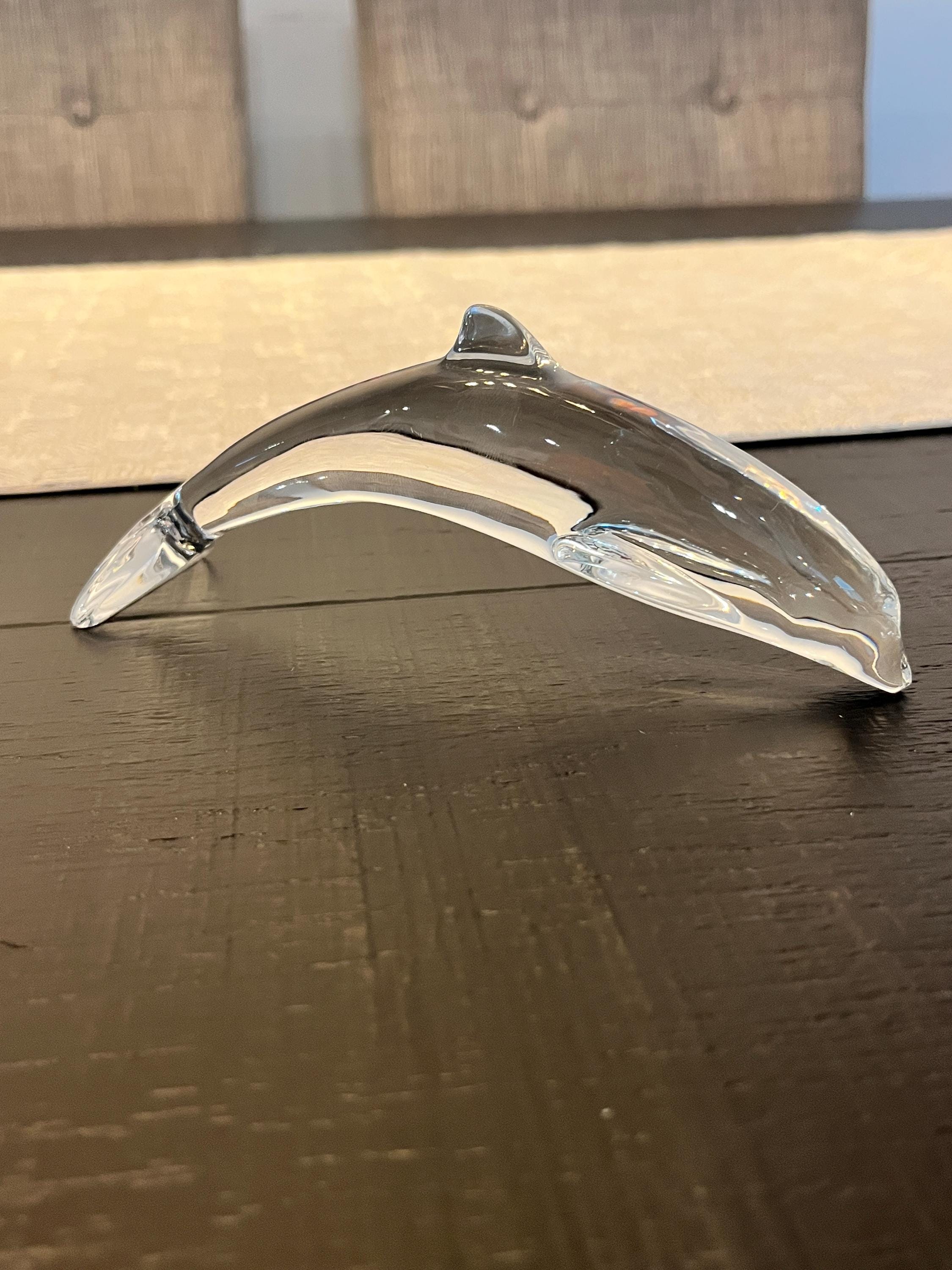 Baccarat Crystal Dolphin - Etsy