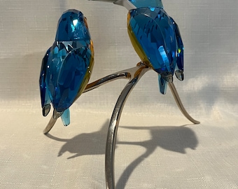 Swarovski Kingfishers Blue Turquoise #945090 - Etsy