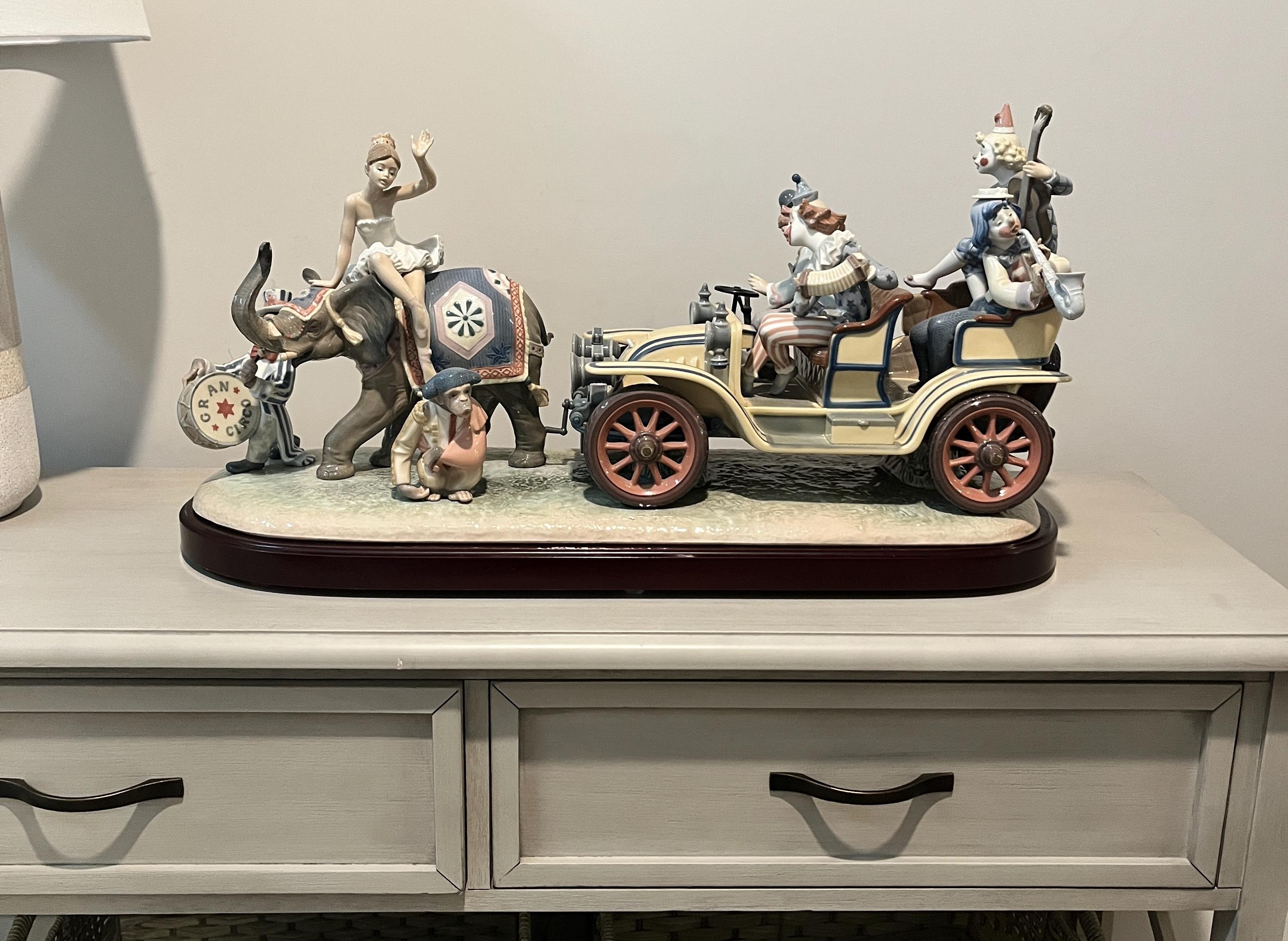 Lladro Circus Parade #1609 Limited Edition Clown Sculpture - Etsy