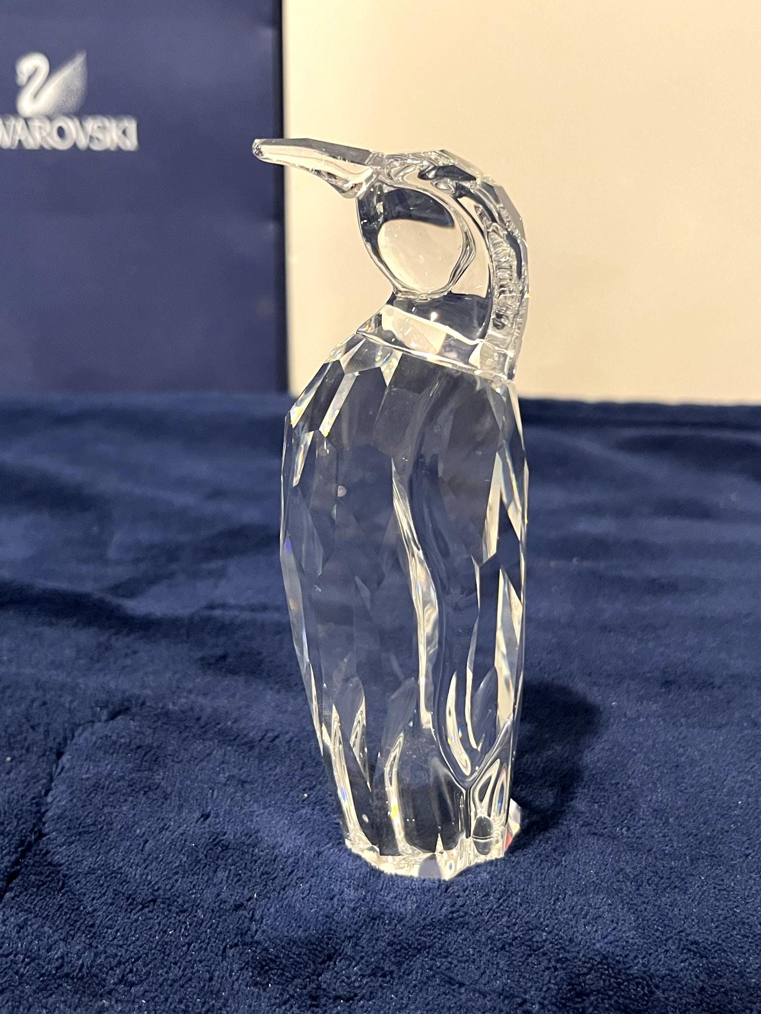 Swarovski Symbols Penguin Set #627067 and #627068 Mother With Baby