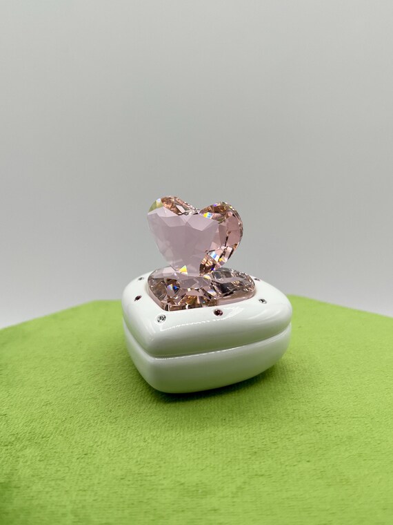 Swarovski Pink Heart Box #5063344 - Etsy