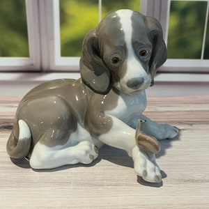 リヤドロー犬、カタツムリ 1139 犬とカタツムリ リヤドロ - Etsy 日本