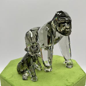 スワロフスキー 2009 絶滅危惧種ゴリラ #952504 - Etsy 日本