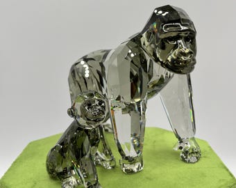 SWAROVSKI スワロフスキー クリスタル ゴリラ親子 ゴリラ 2009年