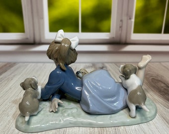 Lladro Playful Romp #5594 - Etsy