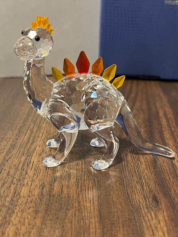 SWAROVSKI ディノサウルス 「268204」 8cm Swarovski Dino Dinosaur #268204 - Etsy