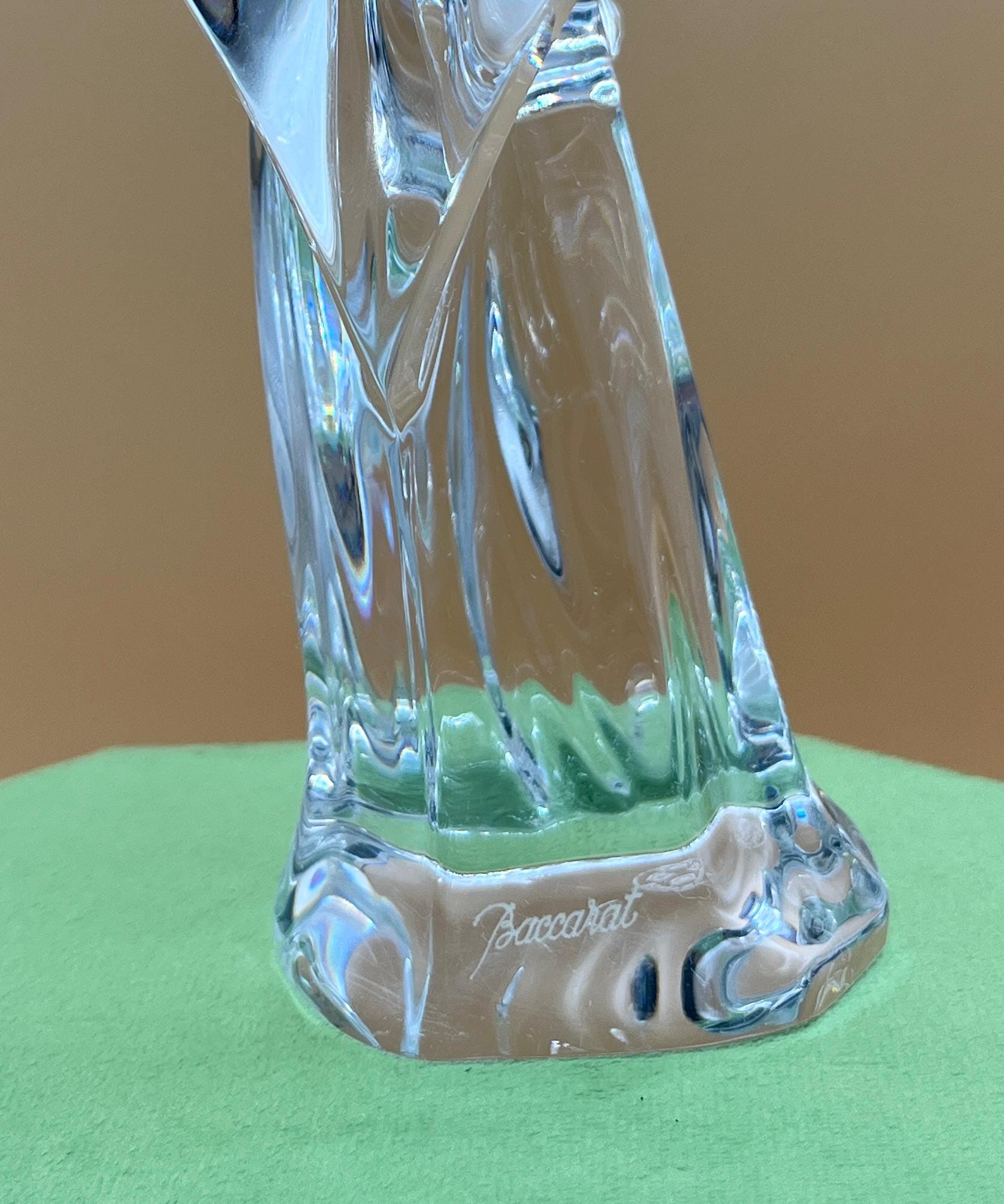 Baccarat バカラ】エンジェル トランペット バカラ クリスタル