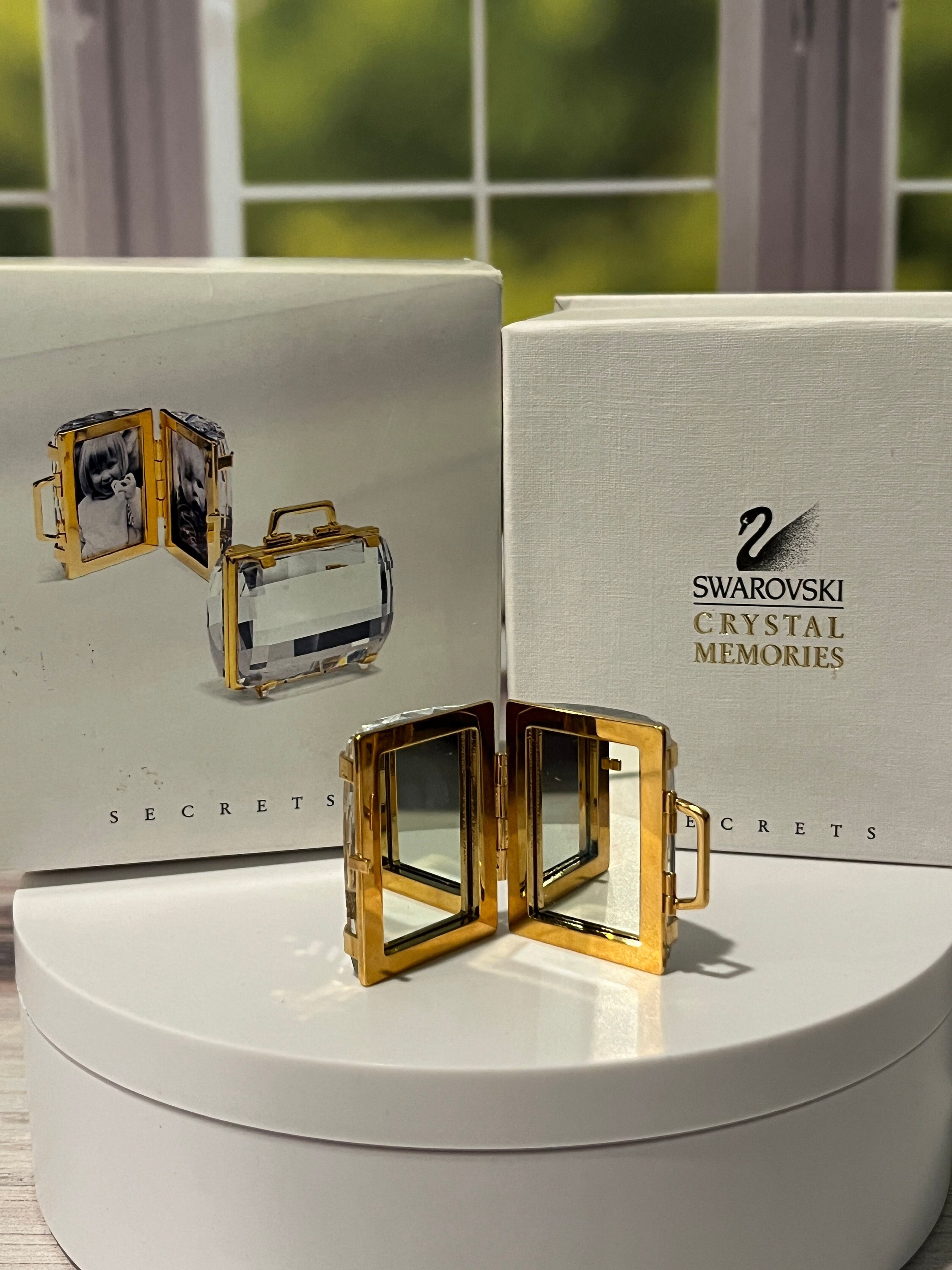 Swarovski SUITCASE フォトフレーム 210821 Swarovski Secrets Suitcase Picture Frame #210821 - Etsy Canada