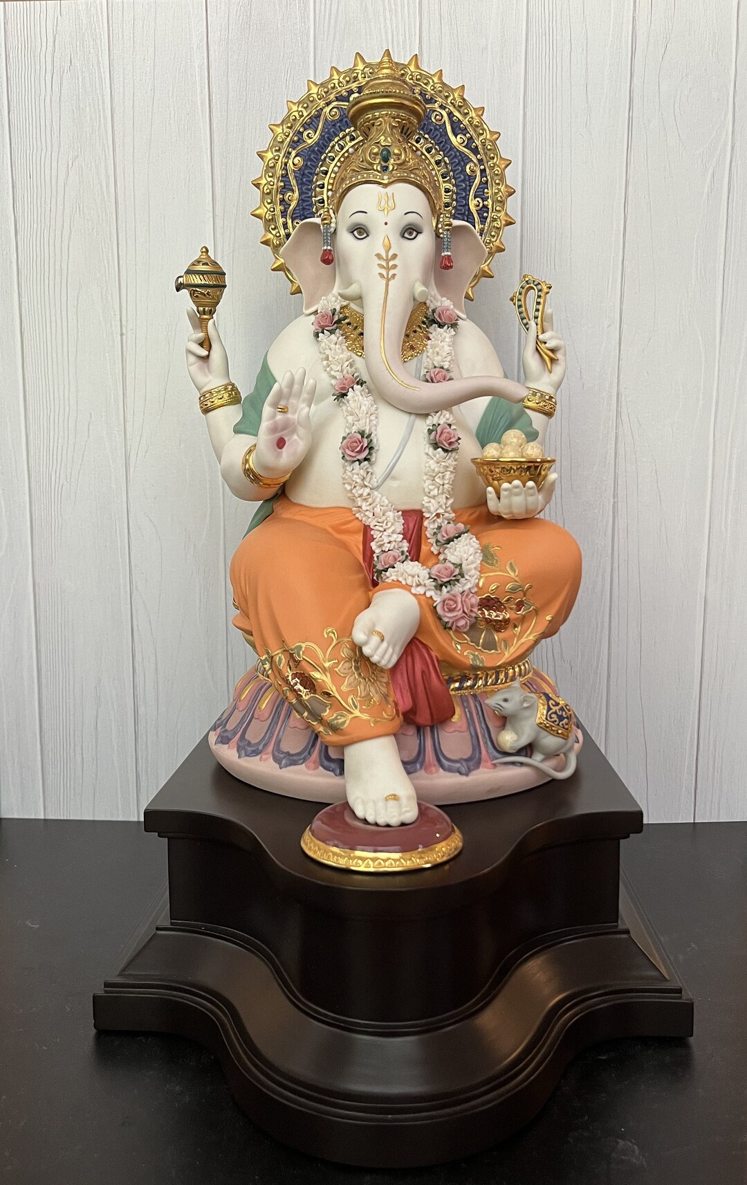 Lladro Lord Ganesha 1965 Limited Edition High Porcelain Etsy