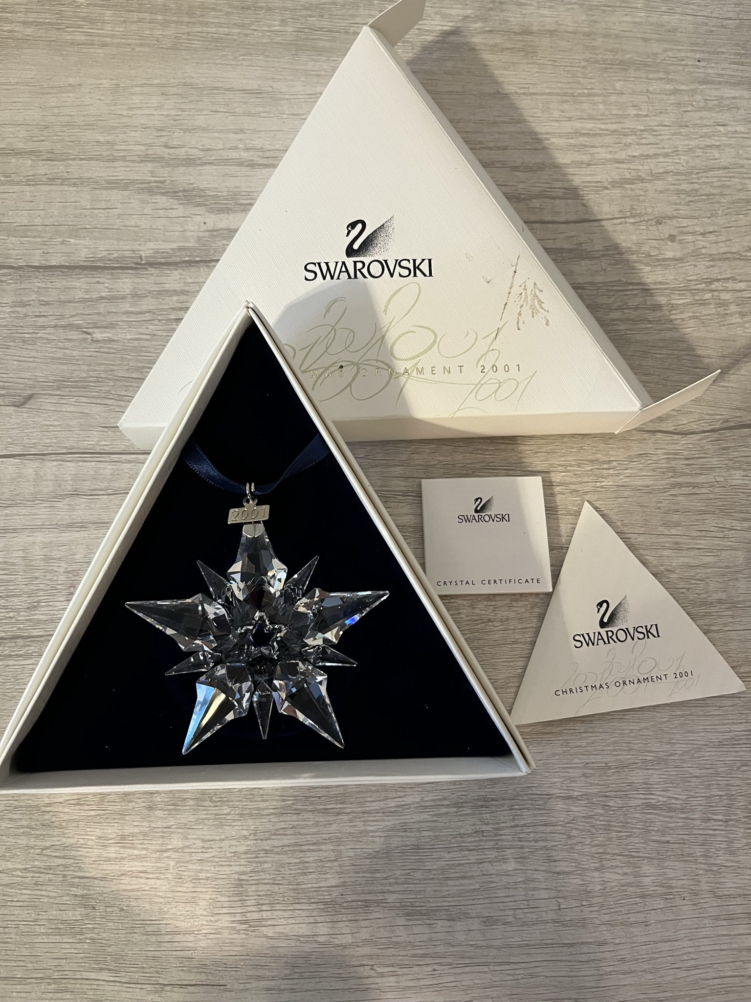 Swarovski Ornament 2001 - Etsy
