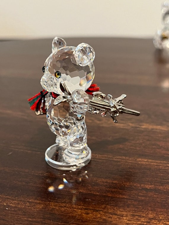 スワロフスキー　クリスベア スワロフスキー クリスベア スキー #7637-04 - Etsy 日本